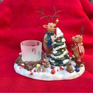 Partylite Reindeer Votive holder